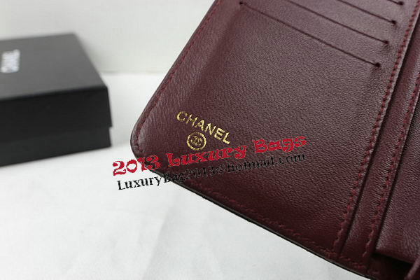 Chanel Bi-Fold Wallet Black Original Cannage Pattern A31509 Gold Chanel Bi-Fold Wallet Black Original Cannage Pattern A31509 Gold