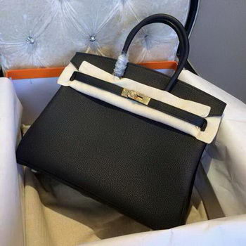 Hermes Birkin 35CM 30CM Tote Bag Grainy Leather H35H30 Black