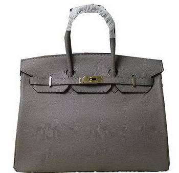 Hermes Birkin 35CM 30CM Tote Bag Lizard Leather H35H30 Grey