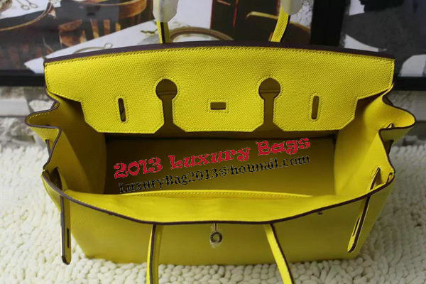 Hermes Birkin 35CM 30CM Tote Bag Lizard Leather H35H30 Yellow