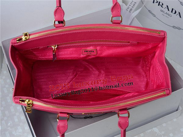 Prada Saffiano Calfskin Leather Tote Bag PBN1786 Rose