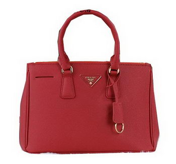 Prada Saffiano Leather Tote Bag PBN1801 Red