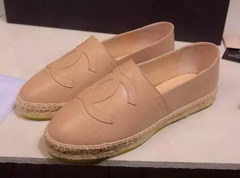 Chanel Leather Toe Flat CH1015LRF Apricot