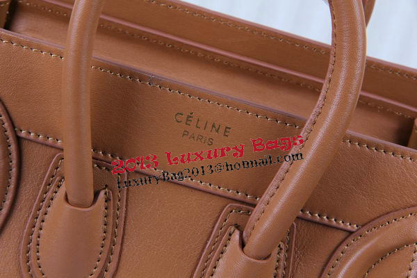 Celine Luggage Nano Bag Original Leather CTS3309 Wheat