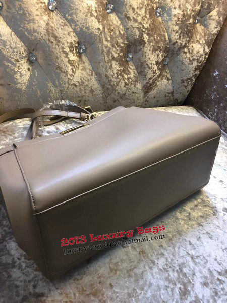 Fendi Peekaboo Bag Calfskin Leather 30340 Grey