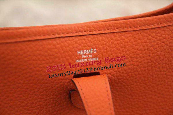 Hermes Evelyne 28cm Messenger Bag Original Leather H1188 Orange