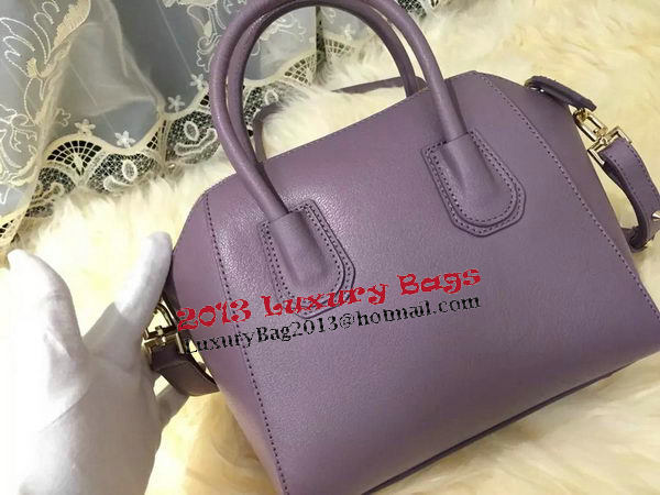 Givenchy mini Antigona Bag Goat Leather G1900 Purple