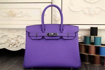 Hermes Birkin 35CM 30CM Tote Bag Original Leather HB35O Lavender