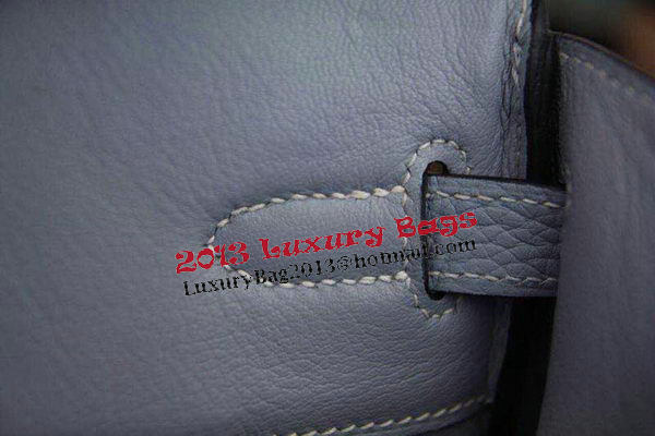 Hermes Birkin 35CM 30CM Tote Bag Original Leather HB35O Light Blue