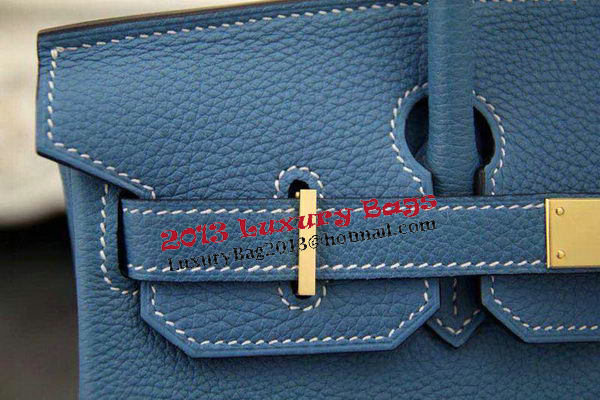 Hermes Birkin 35CM 30CM Tote Bag Original Leather HB35O SkyBlue