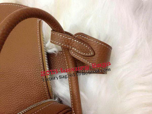 Hermes Lindy 30CM Original Leather Shoulder Bag HLD30 Brown