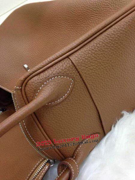 Hermes Lindy 30CM Original Leather Shoulder Bag HLD30 Brown