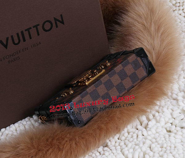 Louis Vuitton Petite Malle Damier Ebene Canvas Bag N41003