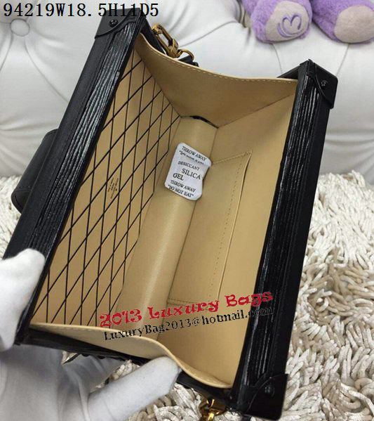 Louis Vuitton Petite Malle Epi Leather Bag M94219 Black