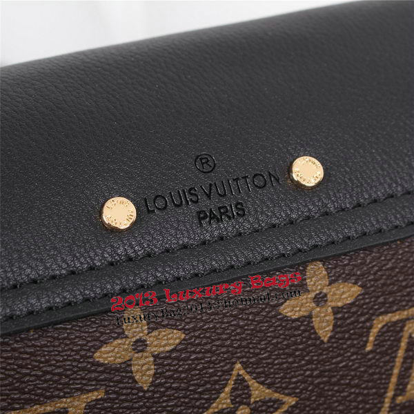 Louis Vuitton Monogram Canvas Pallas Chain Aurore Bag M41200 Black