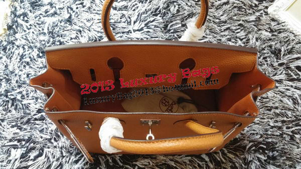 Hermes Birkin 30CM Tote Bags Litchi Leather H30LI Wheat