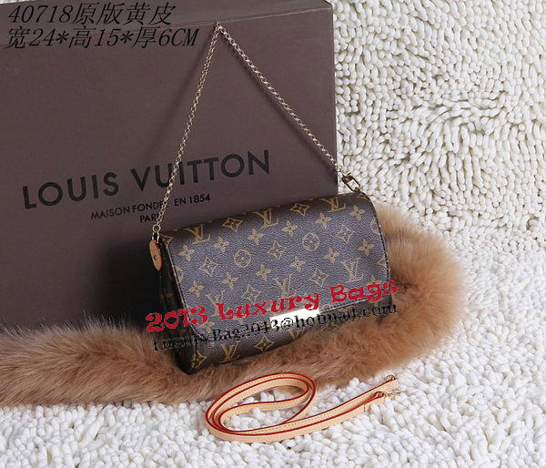 Louis Vuitton Monogram Canvas Favorite MM Shoulder Bag M40718