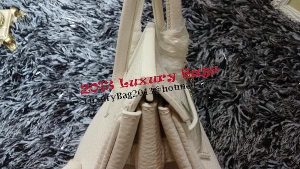 Hermes Birkin 35CM Tote Bag Litchi Leather HB35GL White