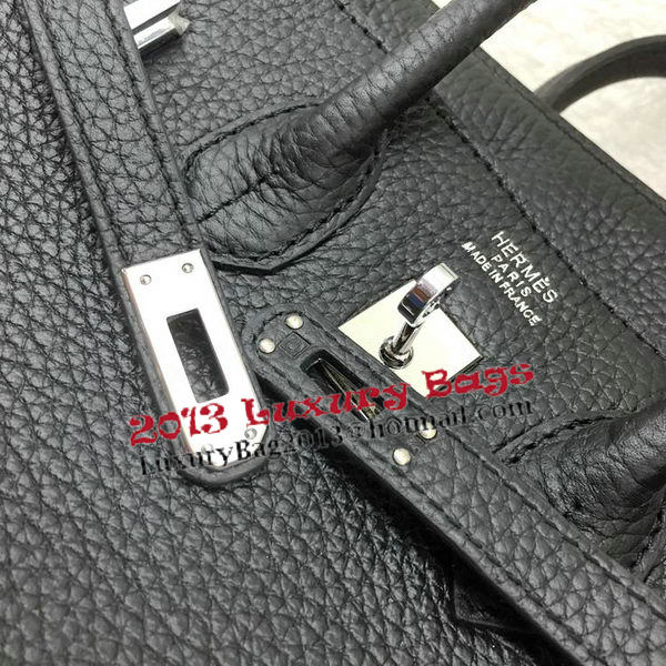 Hermes Birkin 25CM Tote Bag Original Leather H25T Black