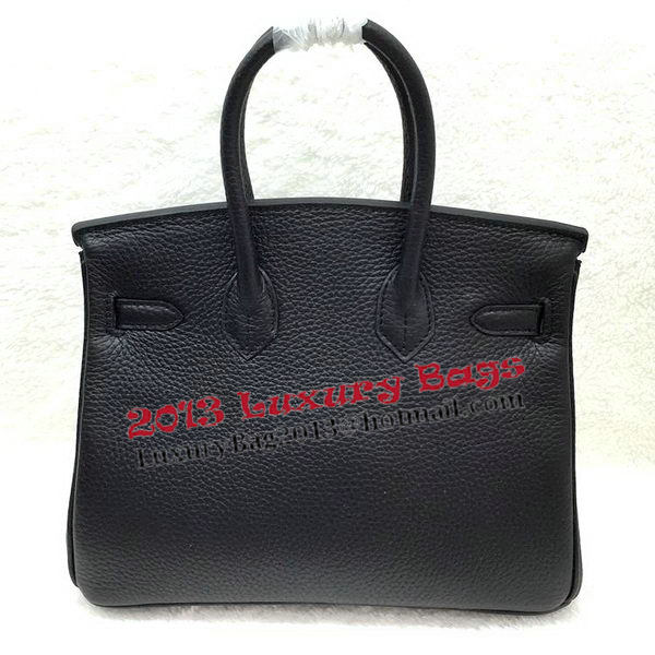 Hermes Birkin 25CM Tote Bag Original Leather H25T Black