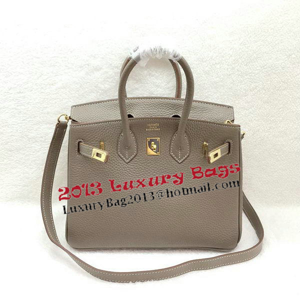 Hermes Birkin 25CM Tote Bag Original Leather H25T Grey