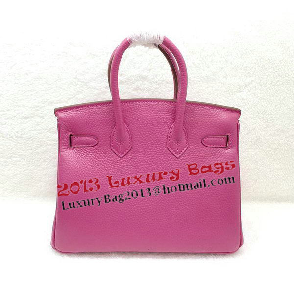 Hermes Birkin 25CM Tote Bag Original Leather H25T Rose