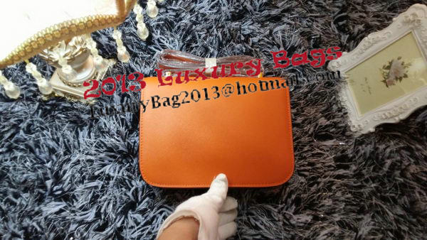 Hermes Constance Bag Litchi Leather H9998 Orange