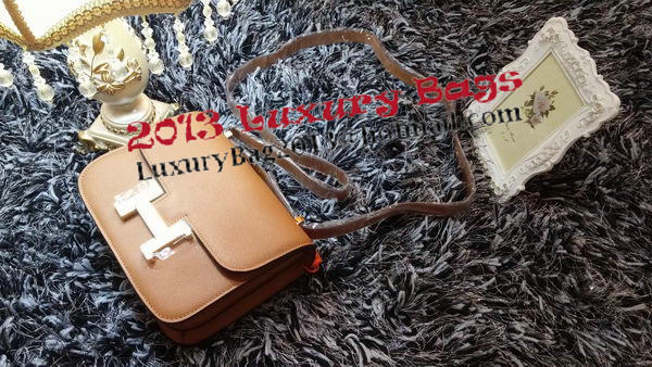 Hermes Constance Bag Litchi Leather H9998 Wheat