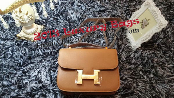 Hermes Constance Bag Litchi Leather H9998 Wheat