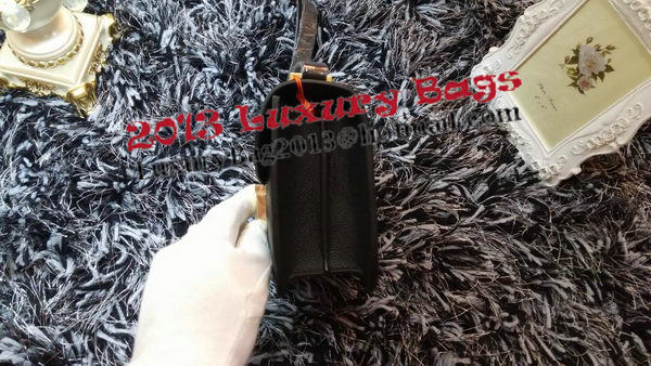 Hermes Constance Bag Litchi Leather H9999L Black