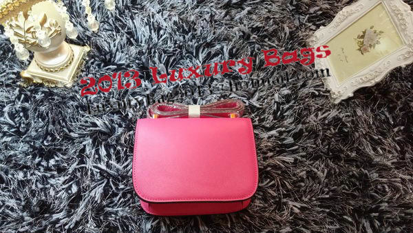 Hermes Constance Bag Litchi Leather H9999L Rose