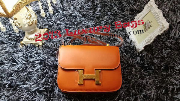 Hermes Constance Bag Smooth Leather H9998S Orange