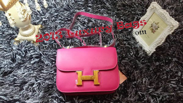 Hermes Constance Bag Smooth Leather H9998S Rose