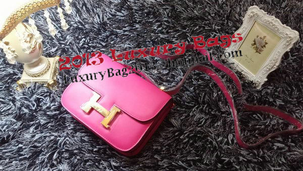 Hermes Constance Bag Smooth Leather H9998S Rose