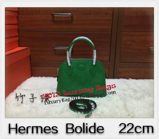 Hermes Bolide 21CM Calfskin Leather Tote Bag HB21C