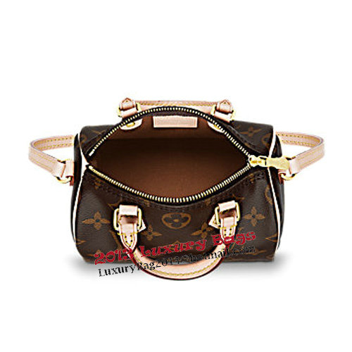 Louis Vuitton Monogram Canvas Nano Speedy M61252