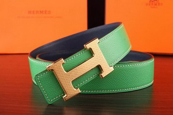 Hermes Belt H3055G Green