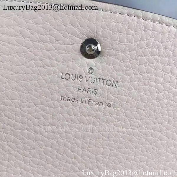 Louis Vuitton Mahina Leather IRIS Wallet M60144 OffWhite