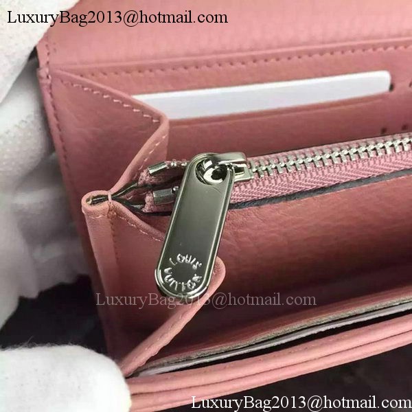 Louis Vuitton Mahina Leather IRIS Wallet M60144 Pink