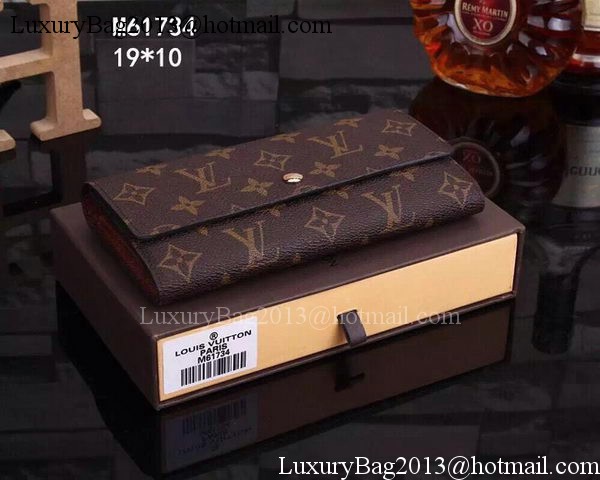 Louis Vuitton Monogram Canvas Sarah Wallets M61734