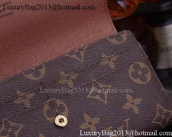 Louis Vuitton Monogram Canvas Sarah Wallets M61734