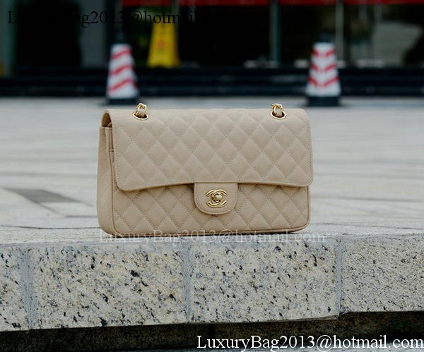 Chanel 2.55 Series Flap Bag Apricot Cannage Pattern A1112 Gold