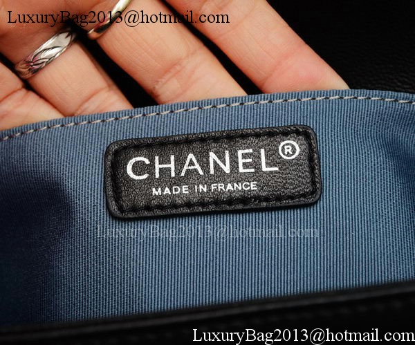 Chanel Boy Flap Shoulder Bags Sheepskin Leather A67086 Black