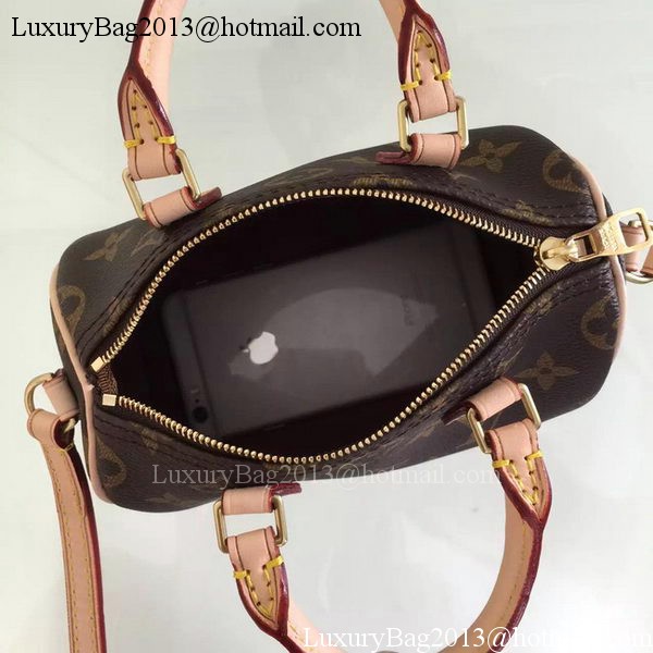 Louis Vuitton Monogram Canvas NANO SPEEDY M61252