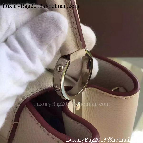 Louis Vuitton Capucines BB Tote Bag M94754 OffWhite