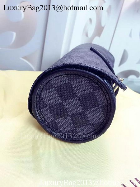 Louis Vuitton Damier Graphite Canvas 3 WATCH CASE N41137