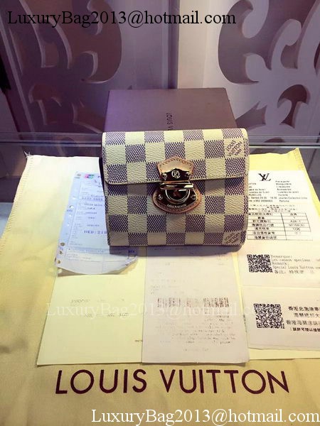 Louis Vuitton Damier Azur Canvas JOEY WALLET N60030