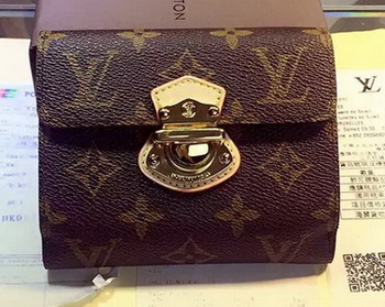 Louis Vuitton Monogram Canvas JOEY WALLET M60211