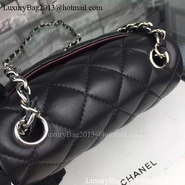 Chanel Classic Flap Bag Original Sheepskin Leather A5171 Black