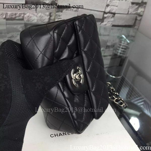 Chanel Classic Flap Bag Original Sheepskin Leather A5171 Black